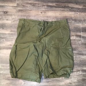 Green shorts